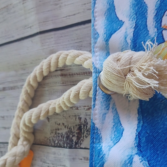 seaside tote bag - Picture 2 of 4